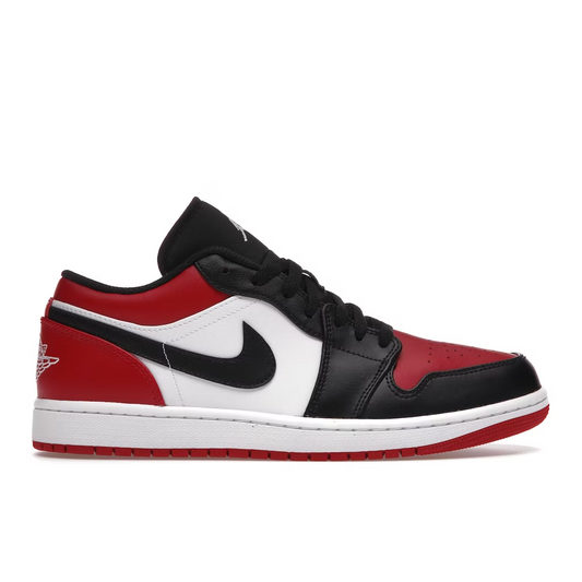 Jordan 1 low bred toe