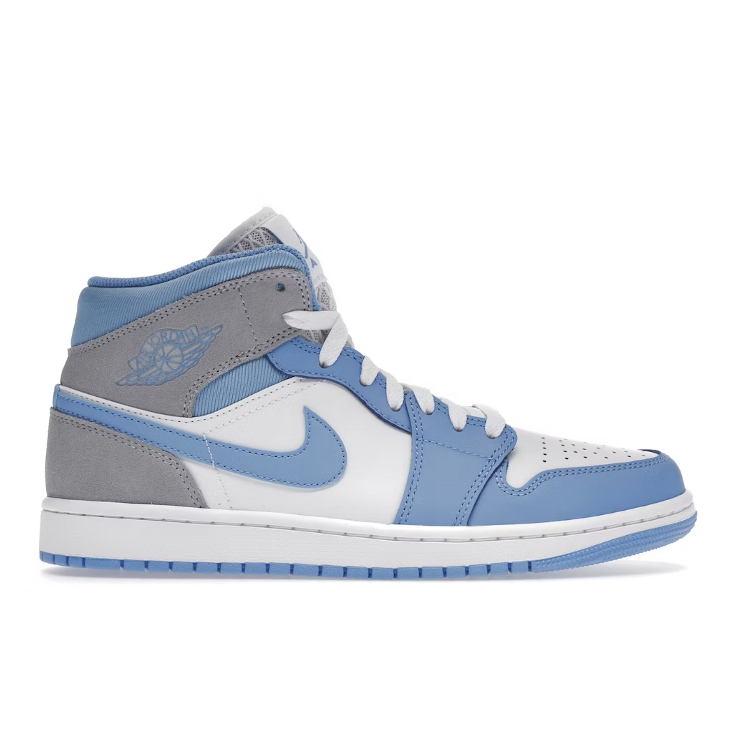 Jordan 1 Mid University Blue Grey