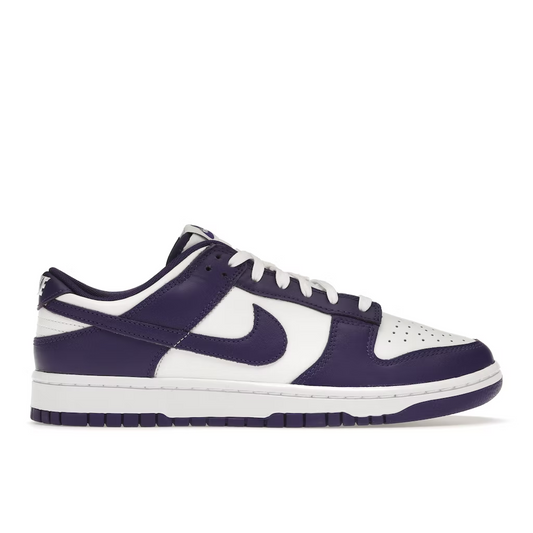 Nike dunk low championship court purple